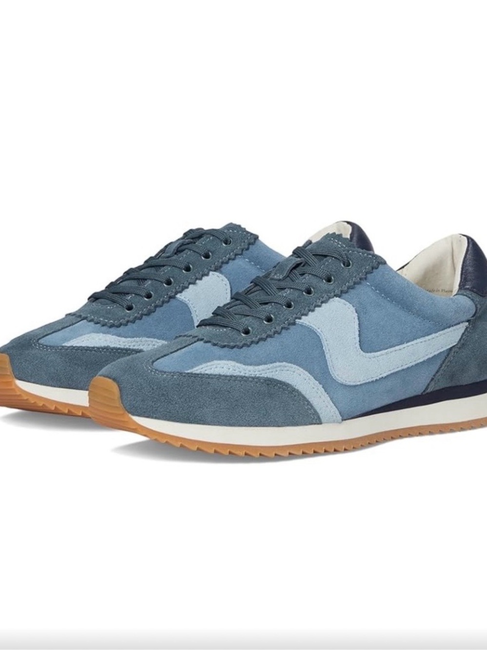 Dolce Vita Blue Suede Panel Sneaker